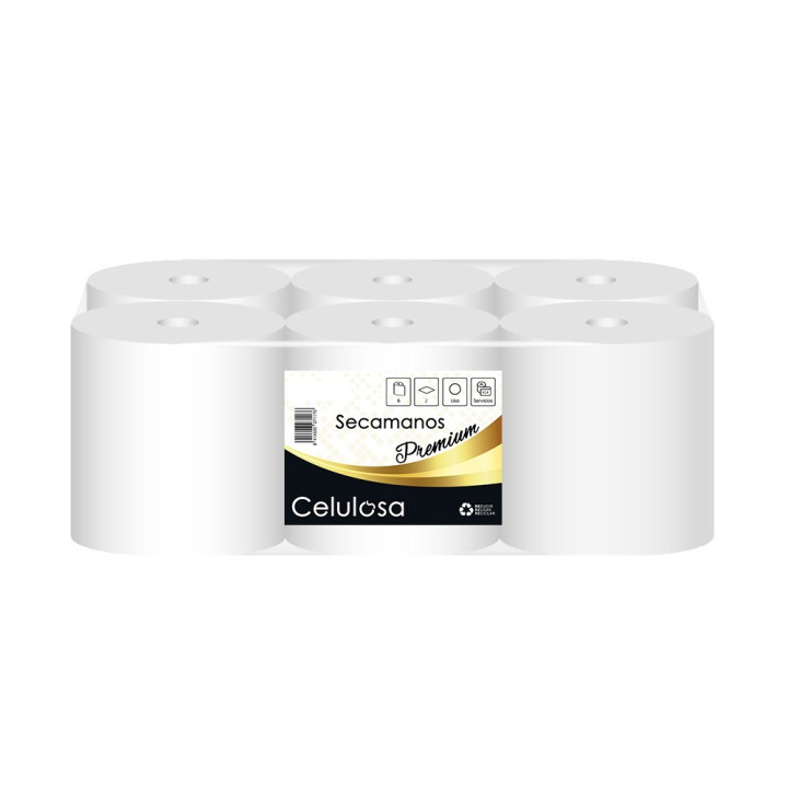 01 Paquete Rollos Box Pasta Liso (6 rollos)