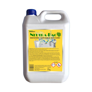 01 Neutra-Bac ( 5 Kg) Higienizador y Eliminador de Malos Olores- Uso Profesional