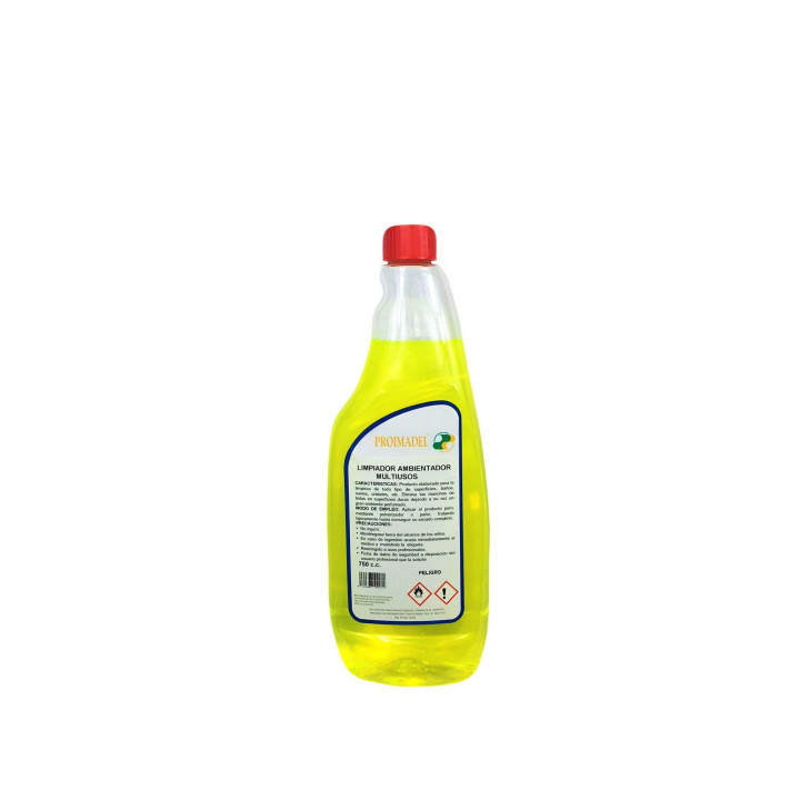08 DEL Limpiador Ambientador Multiusos (Caja 6 botellas x 750 cc)