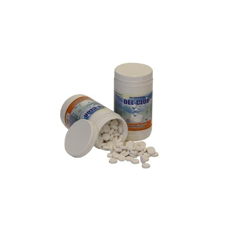 01 Bote Pastillas DEL-CLOR (1 Kg)