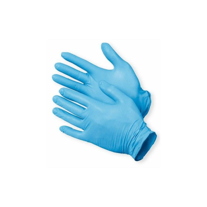 06 Guantes Nitrilo Soft Azul (100 uds.) -S 