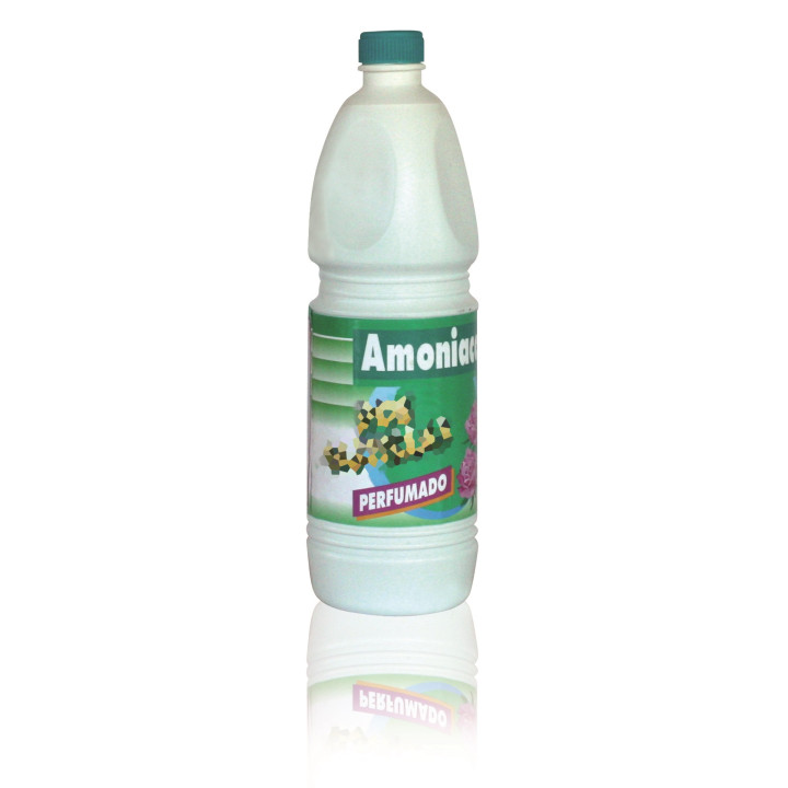 01 Caja  Amoniaco Perfumado (15 botellas de 1L)