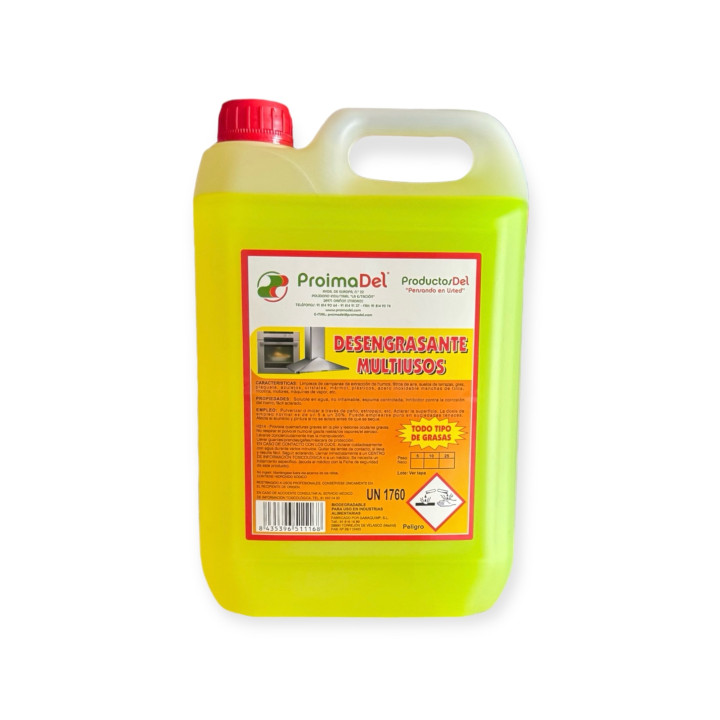 02 DEL Desengrasante Multiusos (5 Kg)