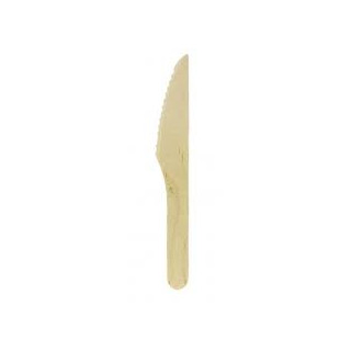 13 Cuchillo Madera 165 mm (Paquete de 100 uds.)