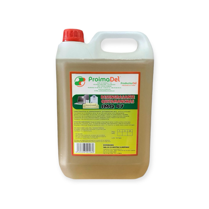 05 DEL Desengrasante Quitamanchas  JMQ-47  (5 Kg)