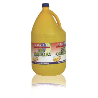 03 Caja Lejía 5 Litros (3 botellas de  5 L)