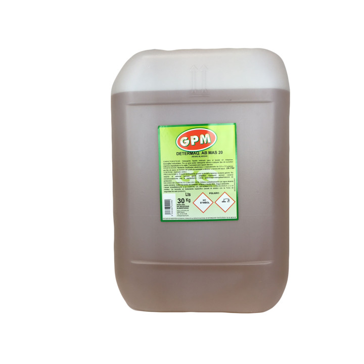 23 DETERMAQ AB MAS 20 Aguas Blandas (30 Kg)