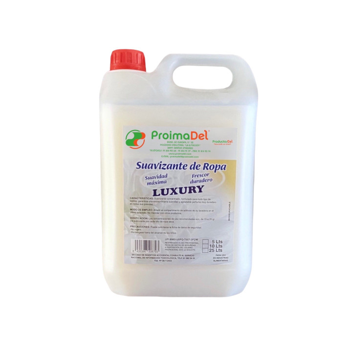02 Suavizante de Ropa Luxury (5 Kg)