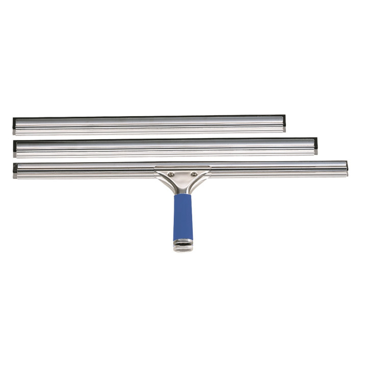 02 Limpiavidrios completo Inox. de 45 cm