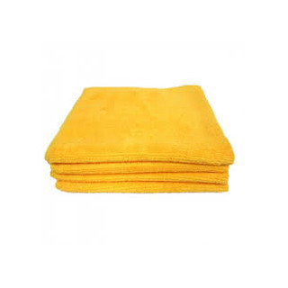 11 Paquete Bayeta Microfibra Rizo Amarilla (12 uds.)