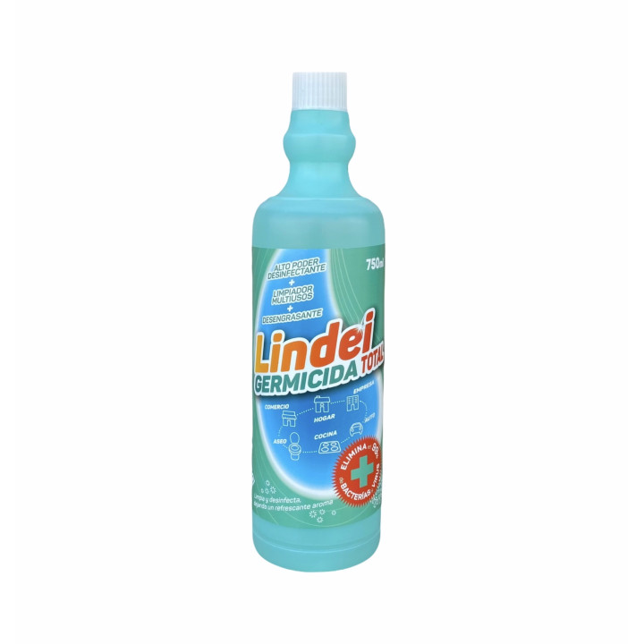 08 LINDEI Germicida (Caja 15 botellas x 750 cc) Recambio