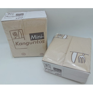 05 Cj.Mini Kanguro PP.NATURAL 33X40(600u)