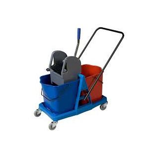 06 Cubo doble  25 L con prensa Neptuno Maxi