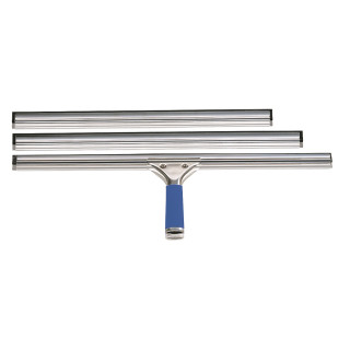 01 Limpiavidrios completo Inox. de 35 cm